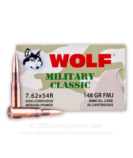 7.62x54R cartridges